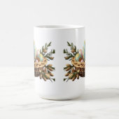 Caneca Pequena para Café Luz da Páscoa-2 コーヒーマグカップ (中央)