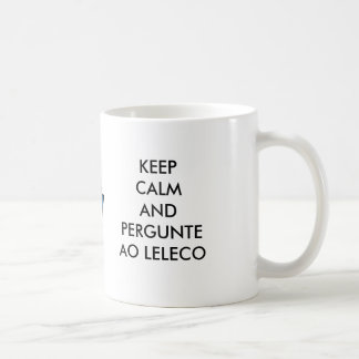 Caneca PERGUNTE AO LELECO コーヒーマグカップ