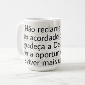 Caneca personalizada Branca  コーヒーマグカップ (正面左)
