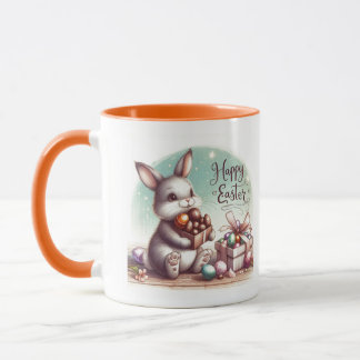 caneca personalizada coelho da páscoa マグカップ