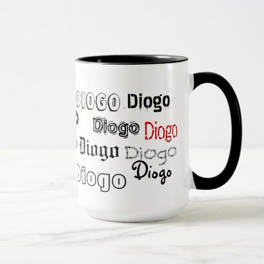 Caneca personalizada com nomes マグカップ (右)