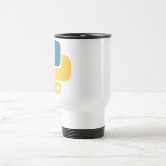 Caneca personalizada desenvolvedor python トラベルマグ (中央)