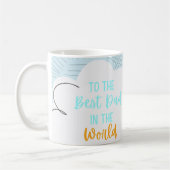 Caneca Personalizada Dia dos Pais - Pai meu Herói コーヒーマグカップ (左)