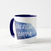 Caneca personalizada ENERGIA LIMPA マグカップ (正面左)