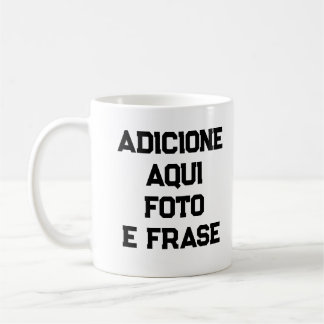Caneca Personalizada: Foto e Frases de Porcelana  コーヒーマグカップ