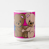 Caneca personalizada "Namorados". コーヒーマグカップ (中央)