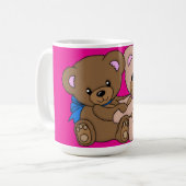 Caneca personalizada "Namorados". コーヒーマグカップ (正面左)