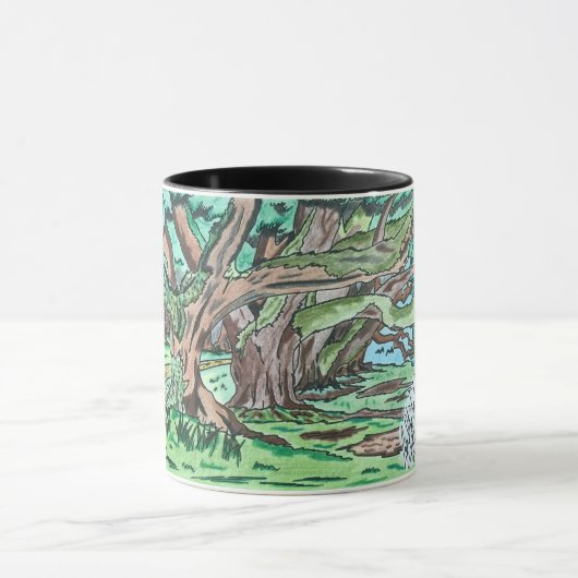 Caneca personalizada - Paisagem マグカップ (中央)