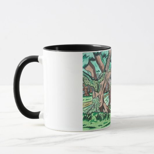 Caneca personalizada - Paisagem マグカップ (左)