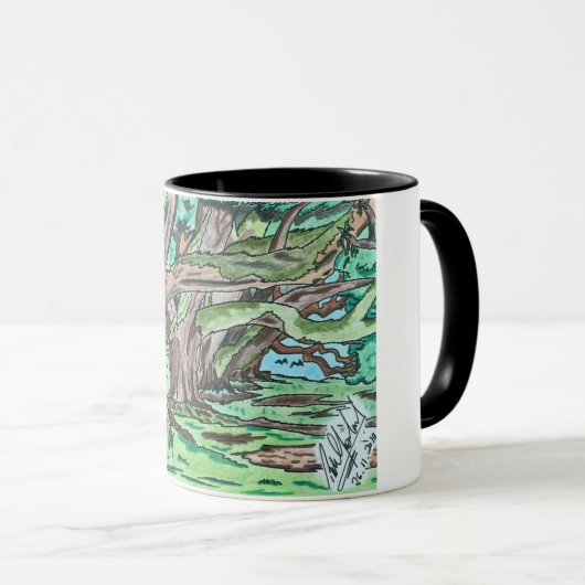 Caneca personalizada - Paisagem マグカップ (正面右)