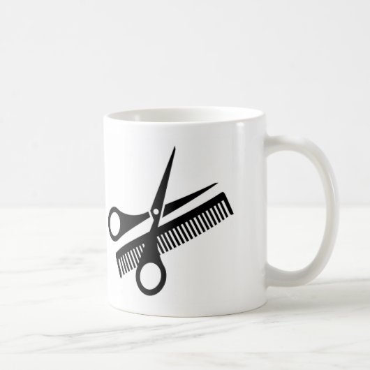 Caneca personalizada para cabeleireiro/barbearia コーヒーマグカップ (右)