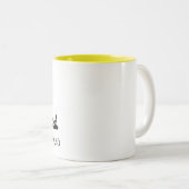 Caneca Pisa nimim não, sô ツートーンマグカップ (正面右)