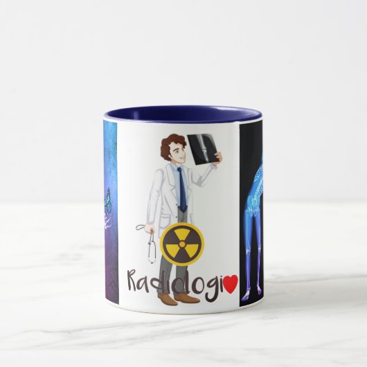 Caneca Profissão Radiologia マグカップ (中央)