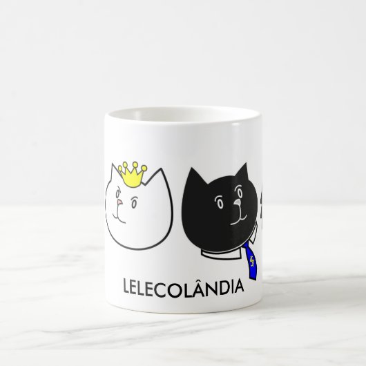 Caneca QUARTETO FELINO コーヒーマグカップ (中央)