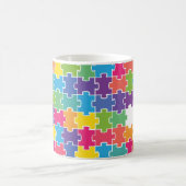 Caneca Quebra-Cabeça Sortido コーヒーマグカップ (中央)