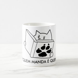 Caneca QUEM MANDA コーヒーマグカップ