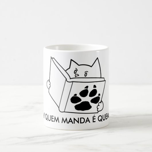 Caneca QUEM MANDA コーヒーマグカップ (中央)