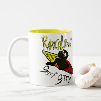 Caneca Radical Boy® Surf Style ツートーンマグカップ