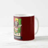 Caneca Rastafari コーヒーマグカップ (正面右)