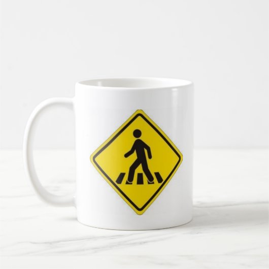Caneca Respeite o Pedestre Arrombasse コーヒーマグカップ (左)