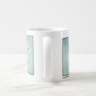 Caneca robo tirando selfie コーヒーマグカップ