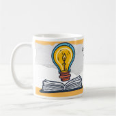 Caneca "Salmos 119:105" Texto e imagem コーヒーマグカップ (左)