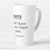 Caneca Série Suits カフェラテマグ (右アングル)