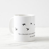 Caneca Simone de Beuavoir - Liberdade コーヒーマグカップ (正面左)