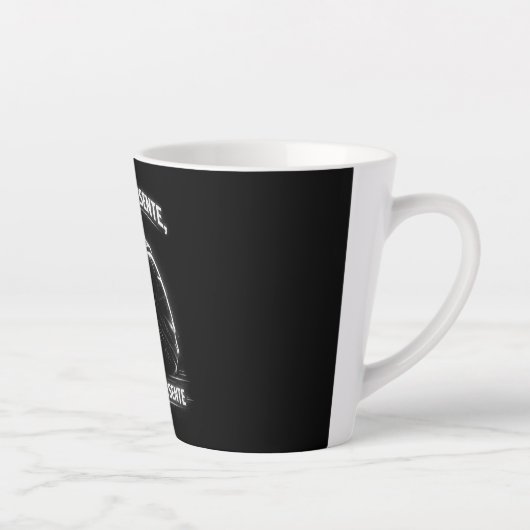 Caneca socialmente ausente. カフェラテマグ (右)