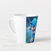 Caneca Sonic o Filme カフェラテマグ (左アングル)