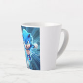 Caneca Sonic o Filme カフェラテマグ (右アングル)