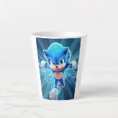 Caneca Sonic o Filme カフェラテマグ (正面)