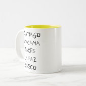 CANECA SOUTH ツートーンマグカップ (正面左)
