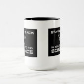 Caneca Stand Back ... try science マグカップ (中央)