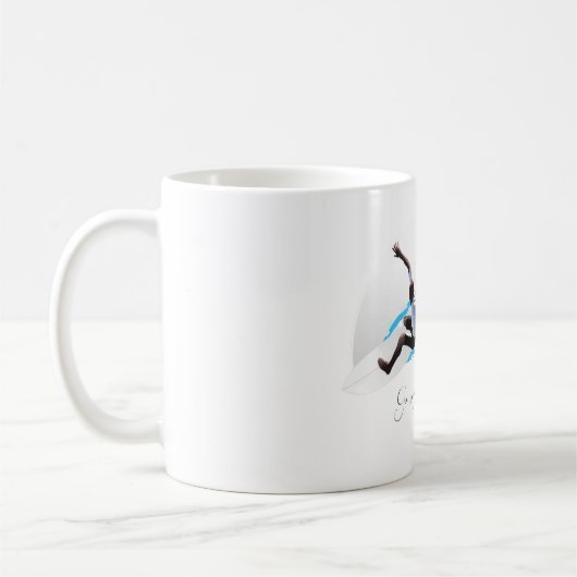 Caneca Surf I コーヒーマグカップ (左)