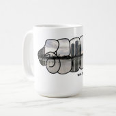 Caneca Tag Stok コーヒーマグカップ (正面左)