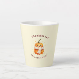 Caneca "Tankful for The Littles Things" カフェラテマグ