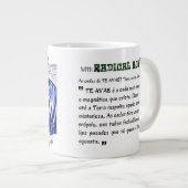 Caneca Te AVAE Jumbo "Fortes Emoções" ジャンボコーヒーマグカップ (正面右)