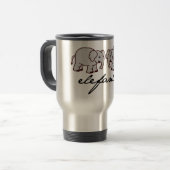 Caneca Térmica Banda Elefante トラベルマグ (正面左)