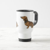 Caneca Térmica daschund トラベルマグ (正面右)