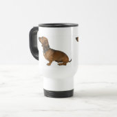 Caneca Térmica daschund トラベルマグ (正面左)