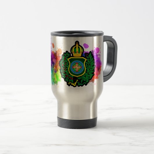 Caneca Térmica Dom Pedro II トラベルマグ (正面右)