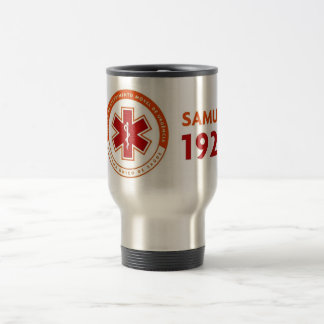 Caneca térmica logomarca SAMU 192 トラベルマグ