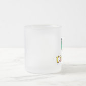 Caneca TibiaBR Transparente フロストグラスマグカップ (中央)