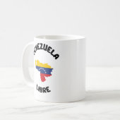 Caneca Venezuela Libre コーヒーマグカップ (正面左)