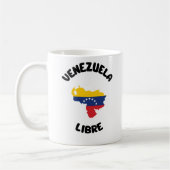 Caneca Venezuela Libre コーヒーマグカップ (左)