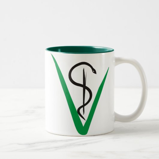 Caneca Veterinária ツートーンマグカップ (右)