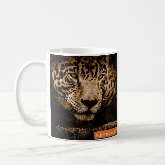 Caneca Via Pantanal Onça コーヒーマグカップ (左)