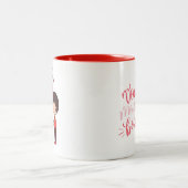 Caneca "Você Me Faz Bem"  ツートーンマグカップ (中央)