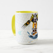 Caneca Wargreymon Shinka 444ml マグカップ (正面左)